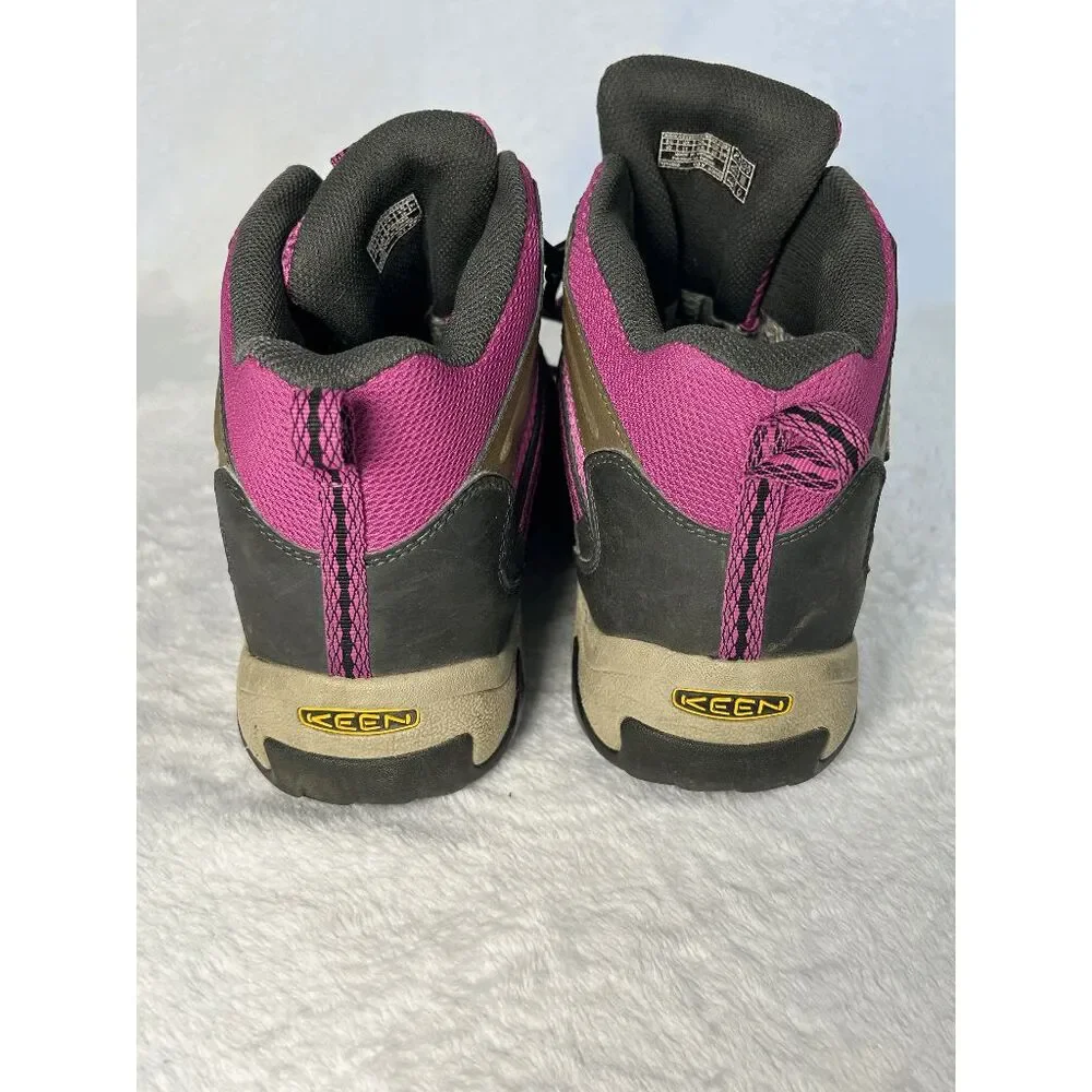Women's Keen Dry Waterproof Hiking/Trail Boot, Size 11 Brown/Purple Lace Up